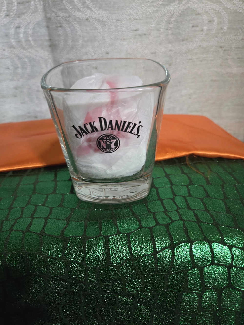 Collectible Jack Daniel's No. 7 Double Old Fashioned/Whiskey Glass